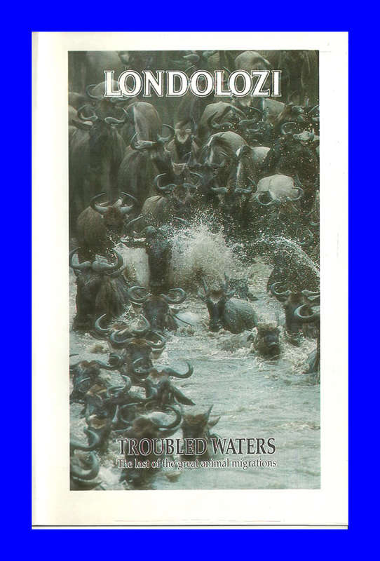 VHS CASSETTE  -  LONDOLOZI (TROUBLED WATERS)