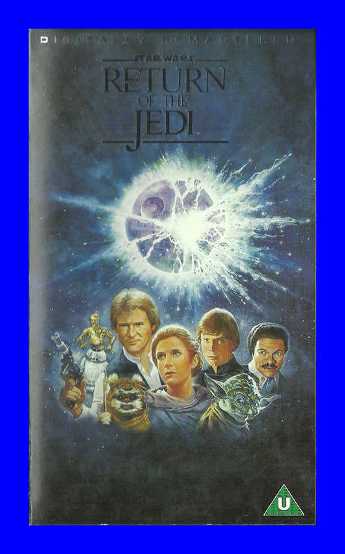 RARE COLLECTOR`S ITEM: VHS CASSETTE  -  STAR WARS RETURN OF THE JEDI (SEALED!)