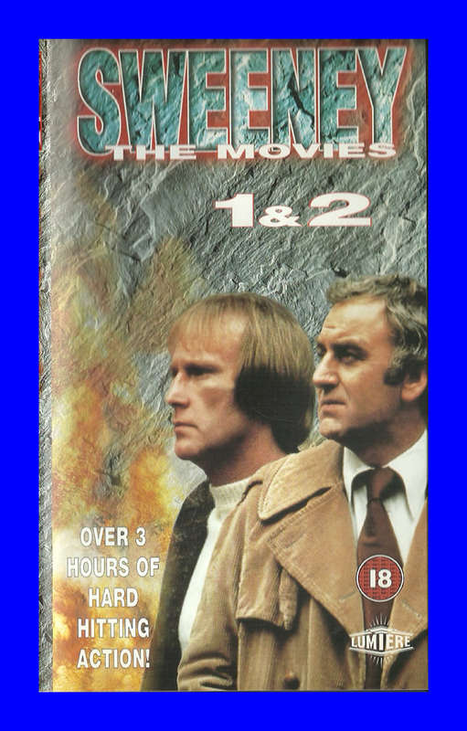 VHS CASSETTE  -  Sweeney 1 & 2 The Movies