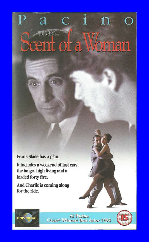 VHS CASSETTE  -  SCENT OF A WOMAN (AL PACINO)