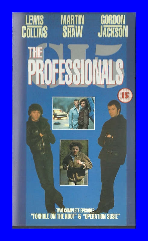 VHS CASSETTE  - THE PROFESSIONALS (VOLUME 3)