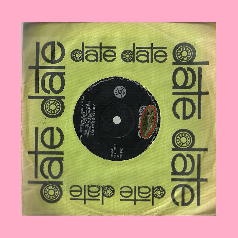 SEVEN SINGLE - ARE YOU READY? BY PACIFIC GAS and ELECTRIC