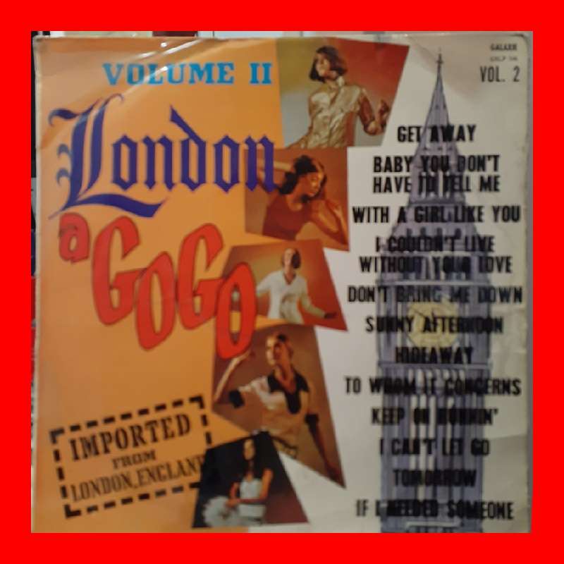 VINYL LP RECORD  - LONDON A GOGO VOLUME II