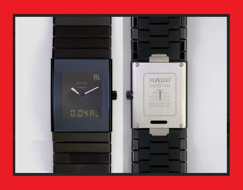 RADO Diastar Ceramic Analogue/Digital Display