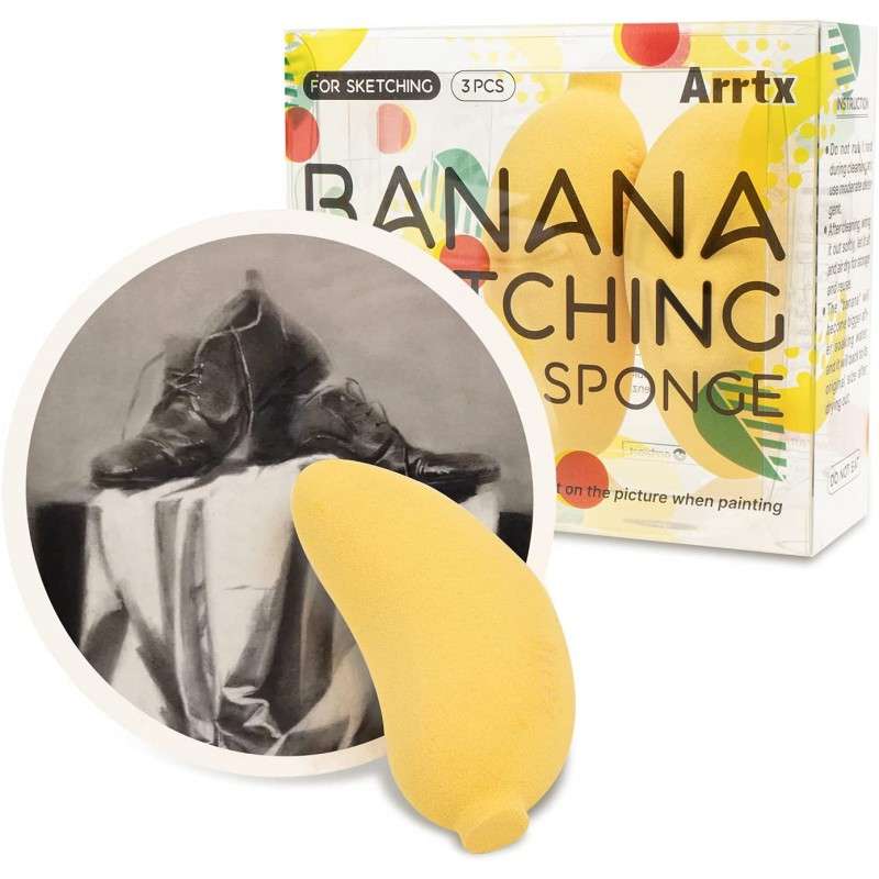Arrtx Banana Blending Sponge
