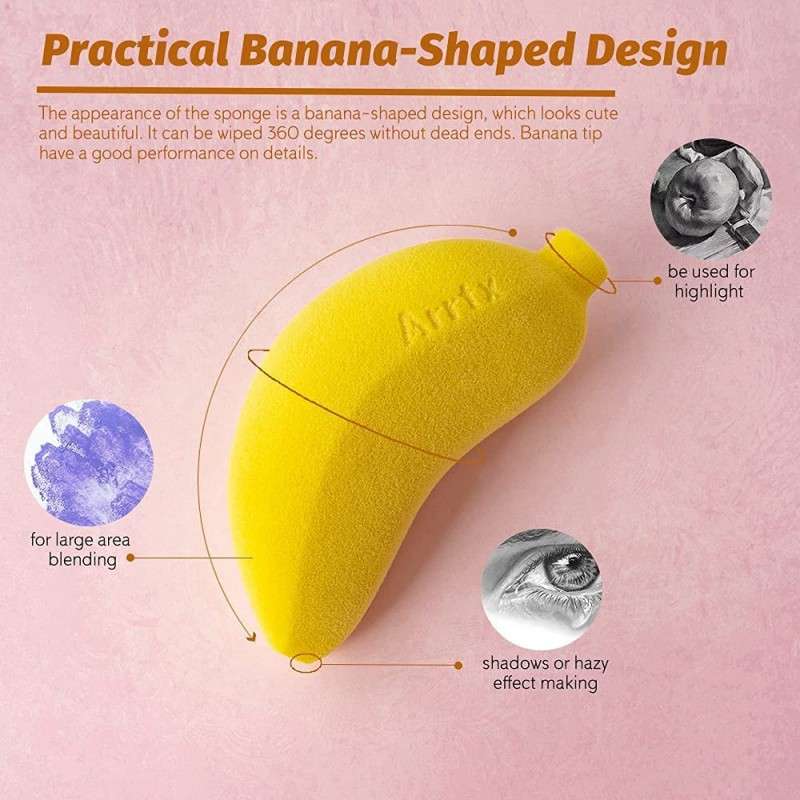 Arrtx Banana Blending Sponge