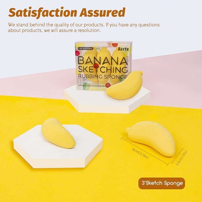 Arrtx Banana Blending Sponge