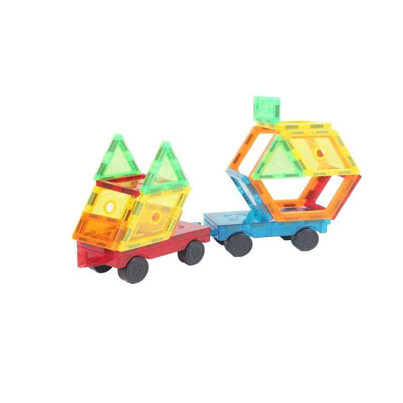 3D Magnetic Tiles - 106 Pieces