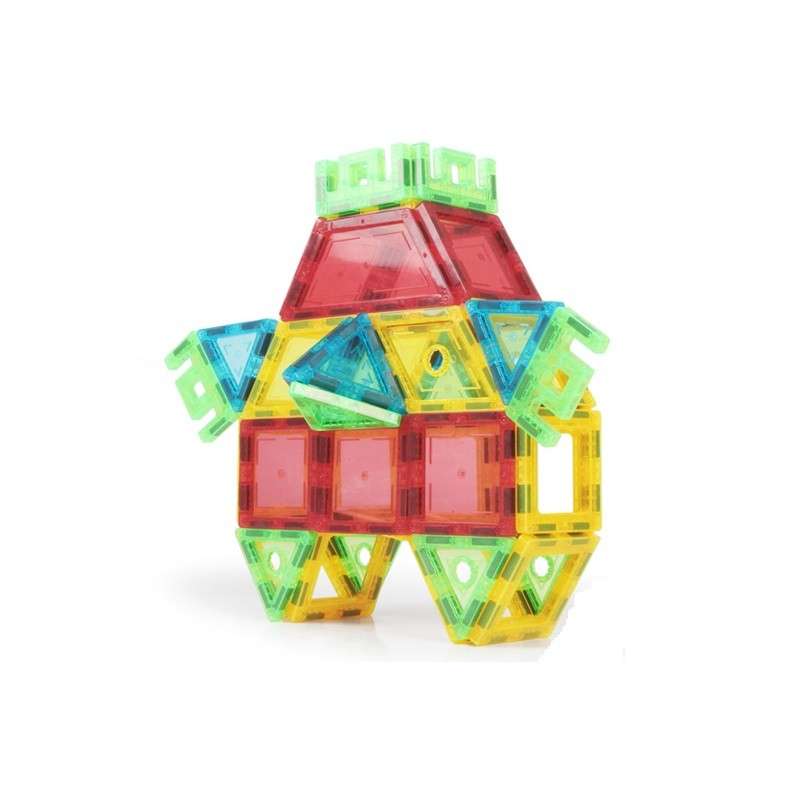 3D Magnetic Tiles - 106 Pieces