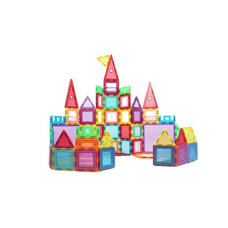 3D Magnetic Tiles - 106 Pieces