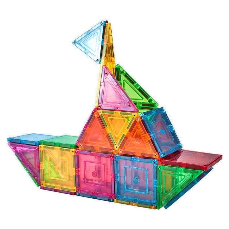 Artmag Elite 3D Magnetic Tiles with Ferris Wheel - 46pc Set