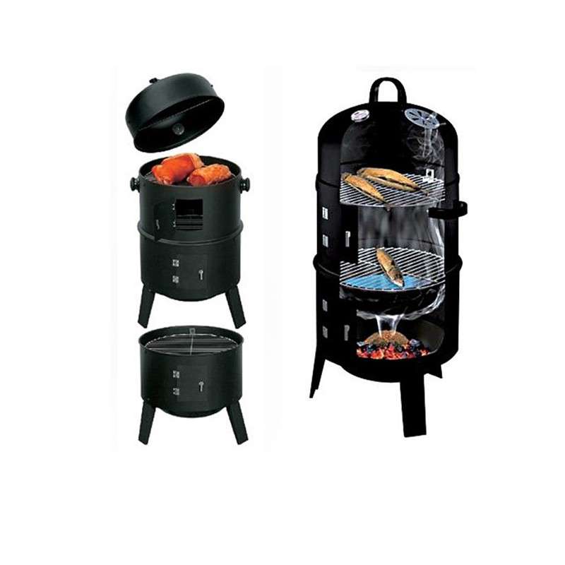 Campsberg - 3 in 1 Charcoal Smoker / Roaster / Grill Braai