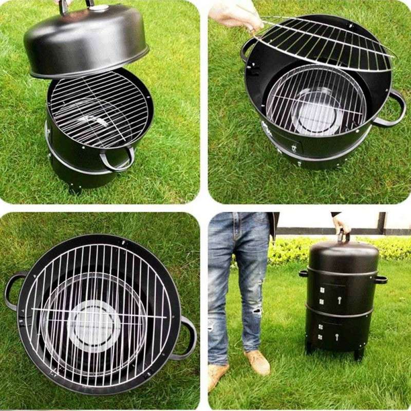 Campsberg - 3 in 1 Charcoal Smoker / Roaster / Grill Braai