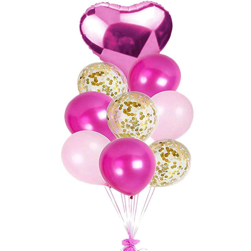 BubbleBean - 9pc Bunched Balloons