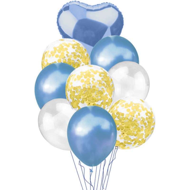 BubbleBean - 9pc Bunched Balloons