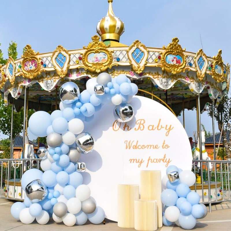 BubbleBean - Ocean Macaron Garland Balloon Kit