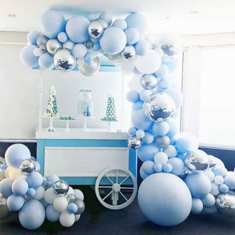 BubbleBean - Ocean Macaron Garland Balloon Kit