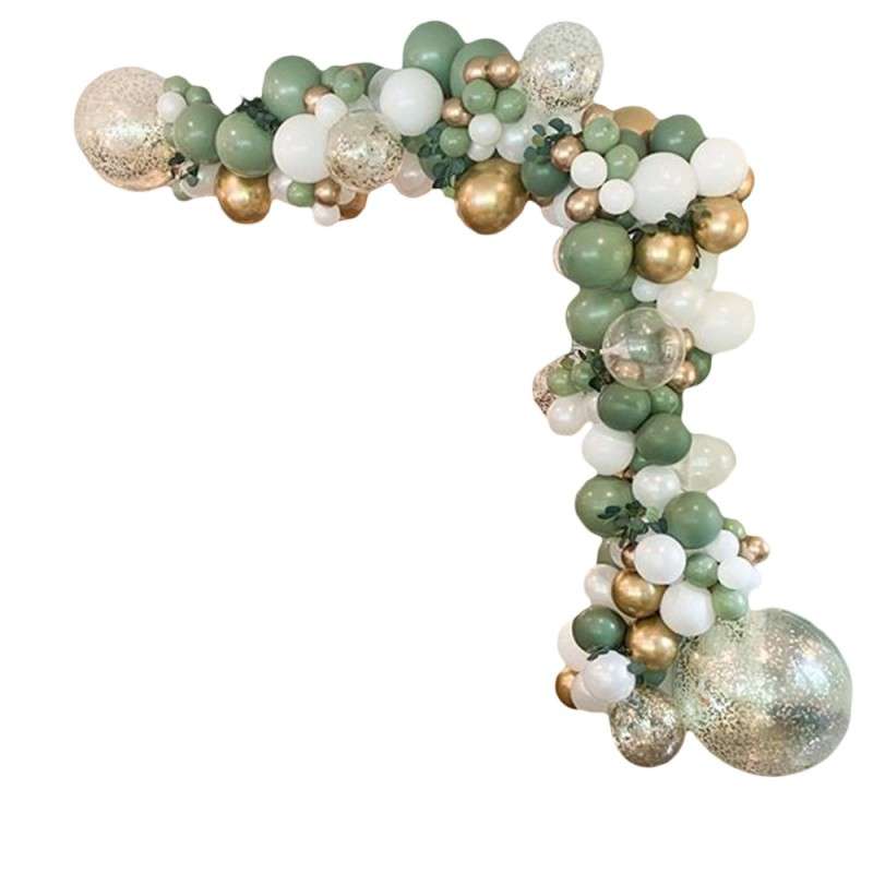 BubbleBean - Olive Garland Balloon Kit