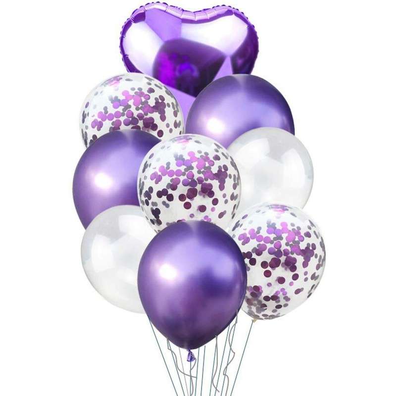 BubbleBean - 9pc Bunched Balloons