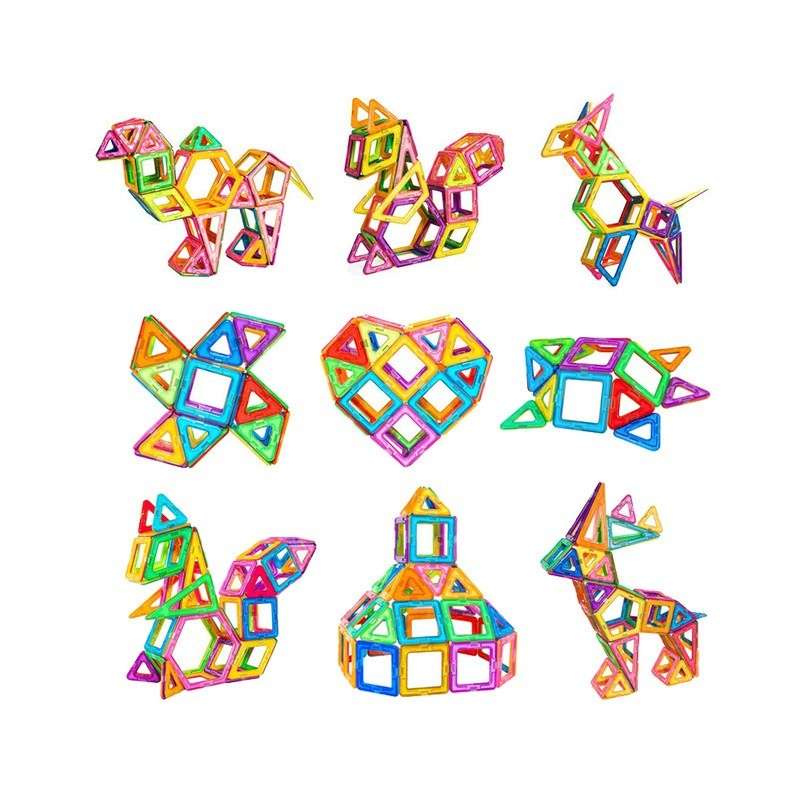 BrIQs - 209pc Mag-Fun Magnetic Block Set