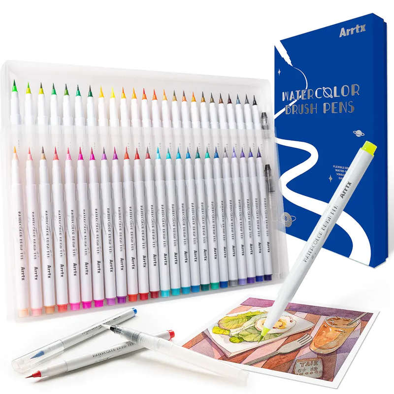 Arrtx Watercolour Brush Pens