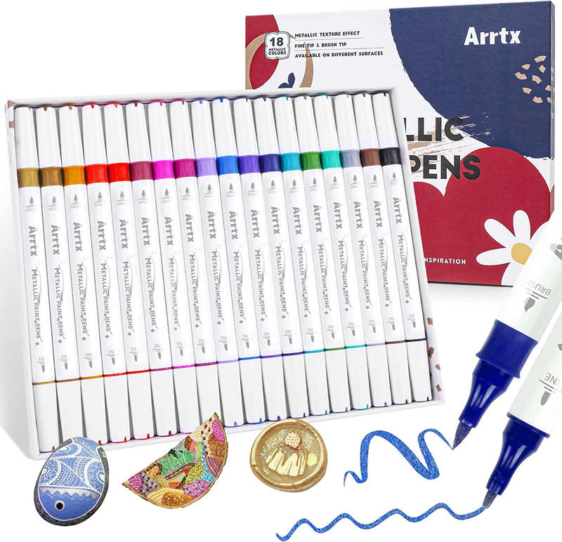 Arrtx Metallic Paint Pens