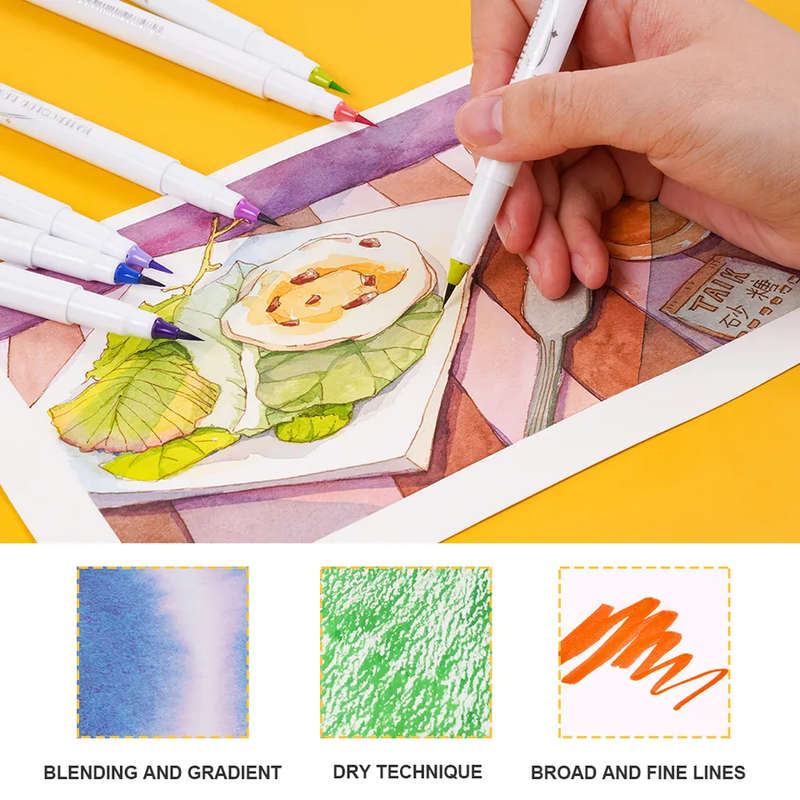 Arrtx Watercolour Brush Pens