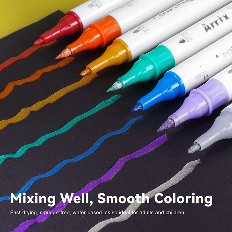Arrtx Metallic Paint Pens