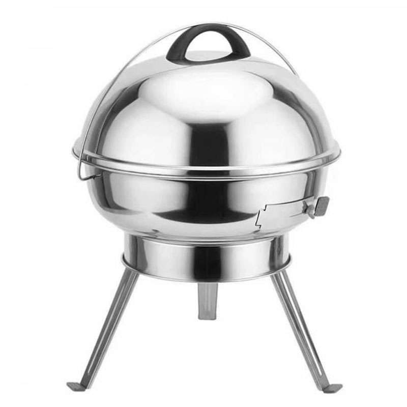 Campsberg - Mini Folding Stainless Steel Kettle Braai