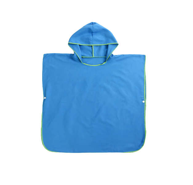 CampsBerg - Quick Dry Microfibre Kids Poncho Beach Towel