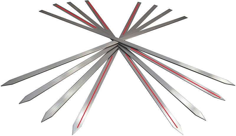 Campsberg - Stainless Steel Skewers (Pack of 6)