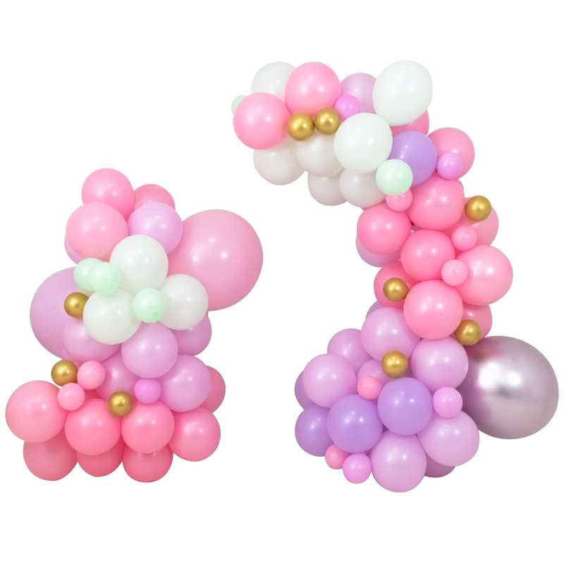 BubbleBean - Pastel Purple Garland Balloon Kit