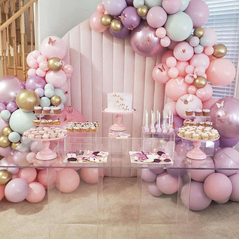 BubbleBean - Pastel Purple Garland Balloon Kit