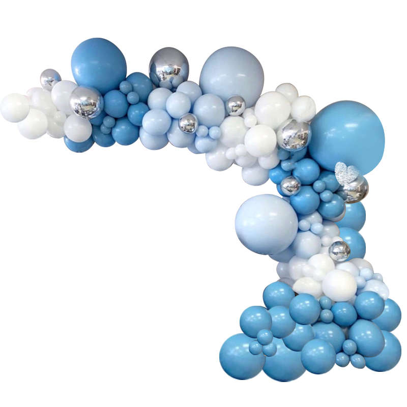 BubbleBean - Pastel Blue Macaron Garland Balloon Kit