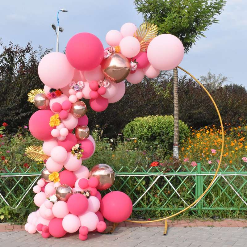BubbleBean - Romantic Pink Garland Balloon Kit