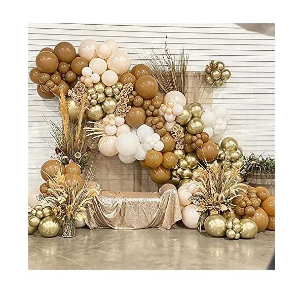 BubbleBean - Rustic Retro Coco Garland Balloon Kit