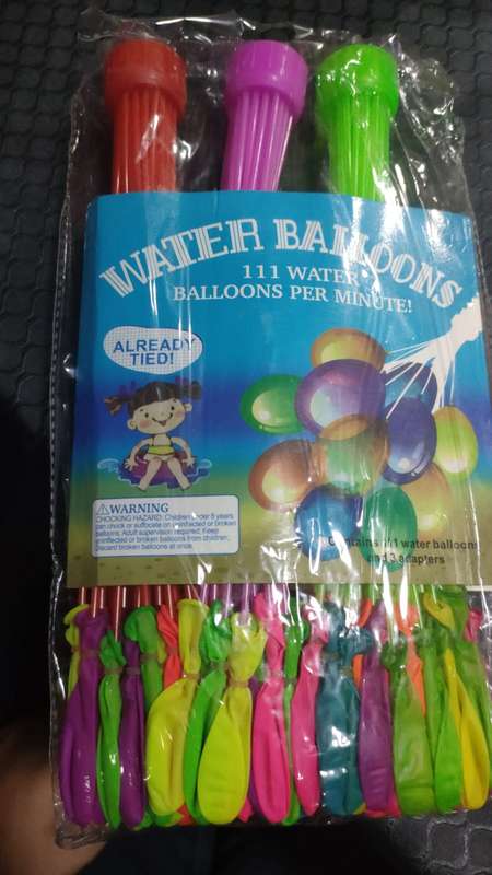 Rapid Filling Water Balloons -  555 BALLOONS