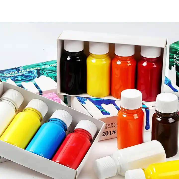 Fluid Pouring Acrylic Paint