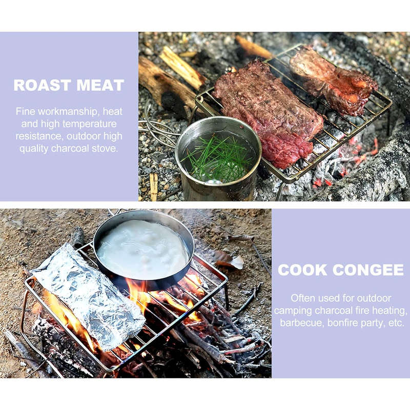 CampsBerg - Minimalist Compact Floor Braai Set