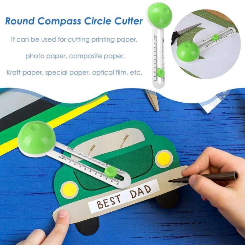 BubbleBean - Circular Paper Cutter Scissor