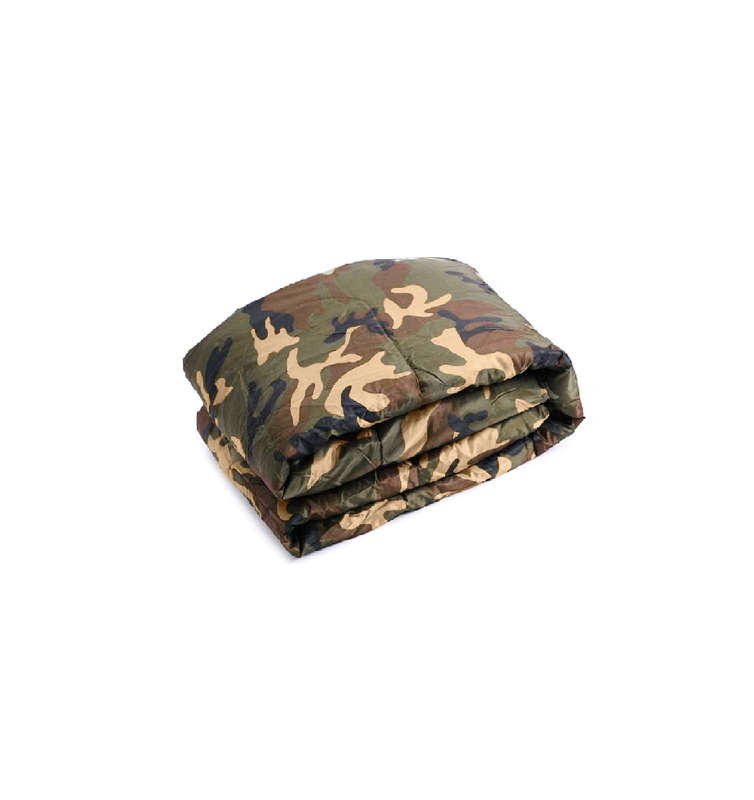 CampsBerg - LFO Army Camo Duck Down Sleeping Bag
