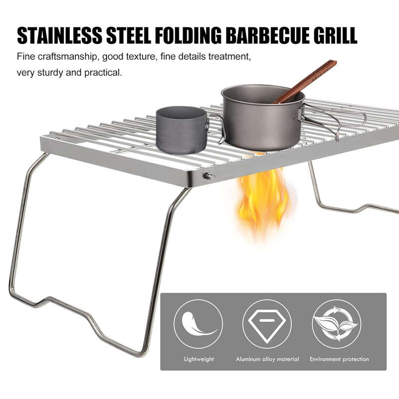 CampsBerg - Minimalist Compact Floor Braai Set