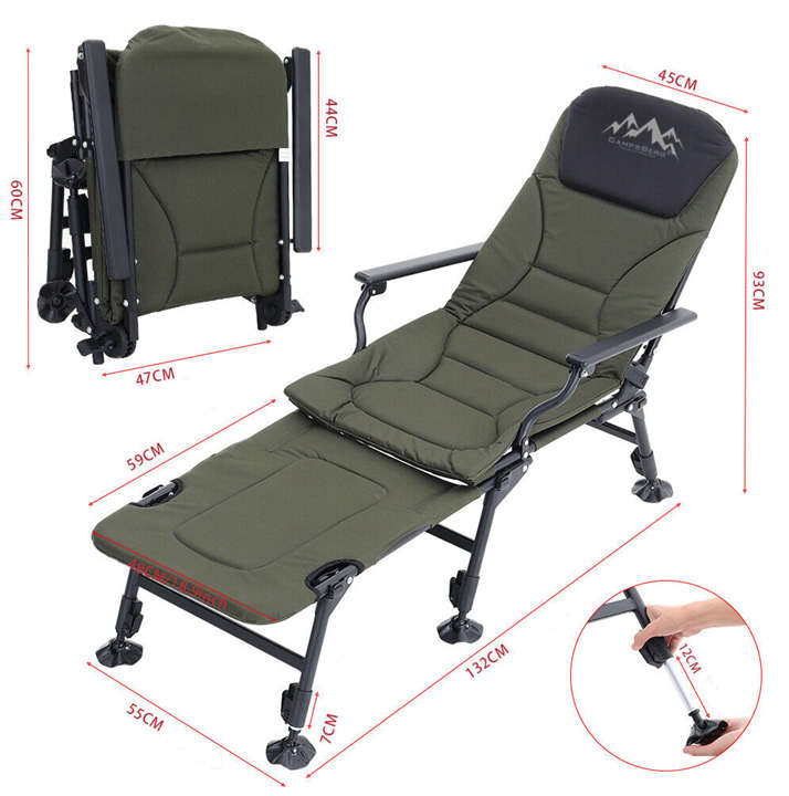 CampsBerg - Carp Luxury Camping Chair/Bed