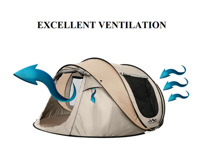CampsBerg - Karoo 5.0 Camping Instant Pop-Up Tent