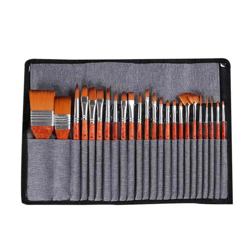 Giorgione Set of 25 Artist Paint Brushes