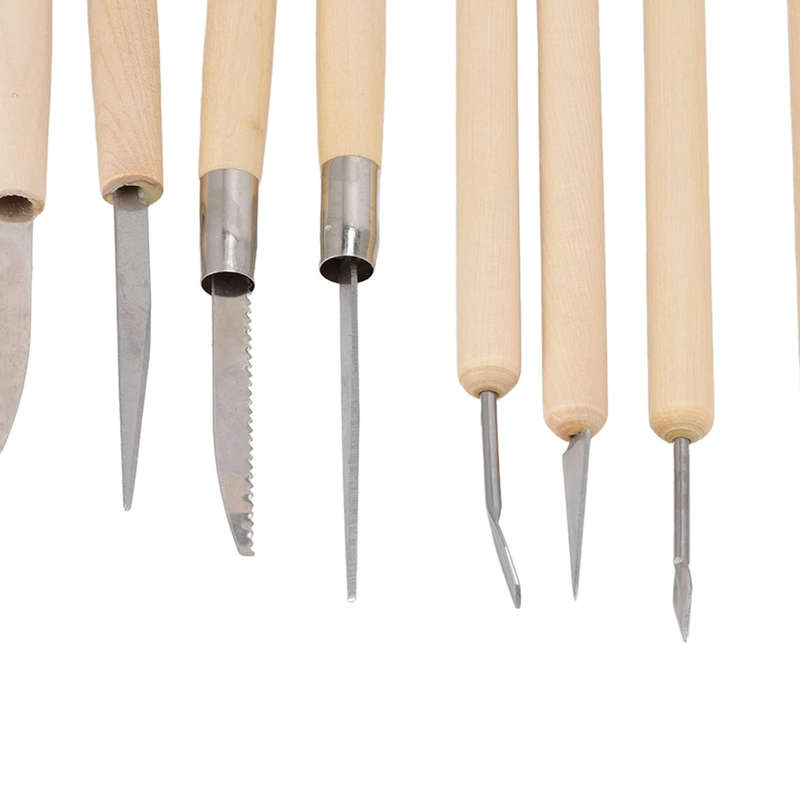 BubbleBean 61pc Pottery Carving Set