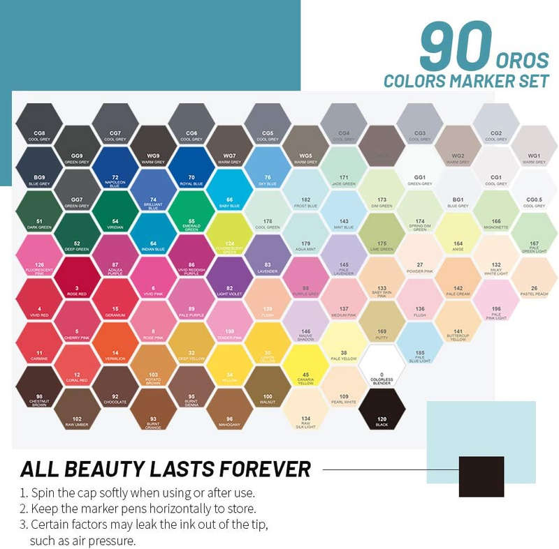 Arrtx OROS 90 Alcohol based markers LIMITED EDITION