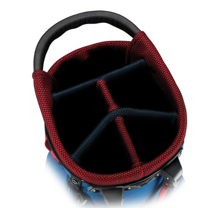 Callaway 2019 Chev Stand Bag - Red/Navy/White - Callaway Golf
