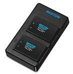 Beston USB Dual Charger and 2 Battery Kit for Sony NP-FW50