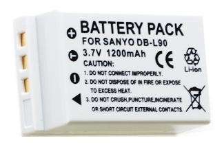 GPB DB-L90 Rechargeable Digital Camera Battery for  Sanyo